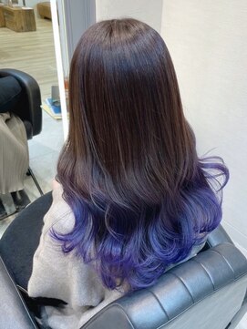 スウィープ(sweep) ブルーグラデーション