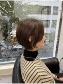 【20代30代40代50代】横顔美人丸みショート【銀座】