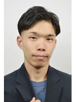 クオンヒール(QUON HEAL)&nbsp;七三アップバングニュアンスパーマテーパーフェードｎ