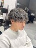 【新規】カット+(ツイスト・ツイスパ・波巻きパーマ )+トリートメント￥11,000