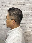 ツーブロックで作るオールバックスタイル