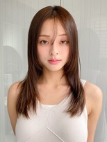 エトラ 渋谷店(etora)&nbsp;小顔 美髪 レイヤーカット イメチェン ワイドバング"