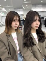 リヴ オオサカ(LIV OSAKA) ＊【エクステ】艶カラー+高級シールエクステ80本＊