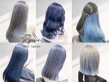 クールで魅せる透明感！ブルー系カラーで洗練された印象に仕上げます♪