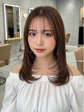 グルグル 本八幡店(GULGUL) 本八幡/顔周り/レイヤーカット/前髪/白髪ぼかし/ハイライト