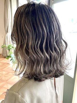 オーダイム(ou' dime) バレイヤージュミルクティーベージュブリーチケアブリーチ