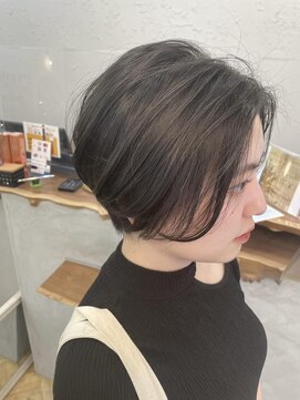 ロミー 本厚木(ROMMY.) 本厚木◎丸みショートボブ◎イルミナカラーココアベージュ本厚木