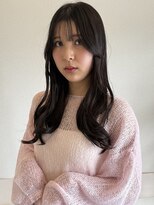 ウル(uLu.)&nbsp;韓国ヘア/レイヤースタイル/レイヤーカット/グレージュ/20代人気