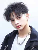 アトラスサロン 札幌大通り(Atras.salon)&nbsp;札幌/髪質改善/ダークグレージュ×ツーブロックマッシュ