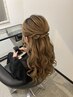 ヘアセット※17時~ 1500円