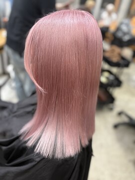 エイム(AiM) ホワイトピンクカラー/中明度カラー/ブリーチカラー/艶カラー