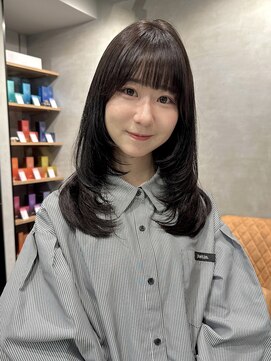 シャルムバイケンジ(Charm.by KENJE) 【 顔まわり 】レイヤー/小顔魅せ/ザクザクレイヤー/ミディアム