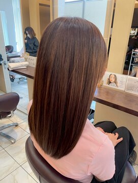 ルページ 千葉(lpage) 髪質改善/顔周りレイヤーカット/グレージュ[千葉/千葉駅]