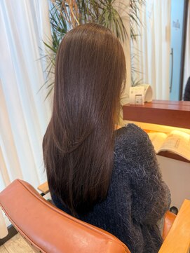 マーリャヘアー(mallia hair) レイヤースタイルレイヤーカットロングレイヤー小顔スタイル