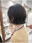 【ボブパーマ】