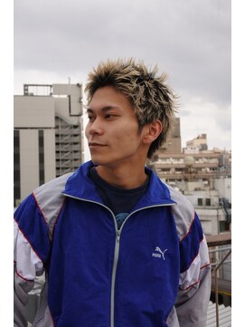 Thisday by nelke立川 　メンズカット/メンズパーマ/ブリーチ【3/1 NEW OPEN(予定)】 短髪パーマツイストスパイラルパーマ刈り上げスパイキーショート