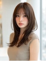 ダル 渋谷/表参道(DAL.)&nbsp;ハッシュカットバタフライカット顔回りカットカーテンバング