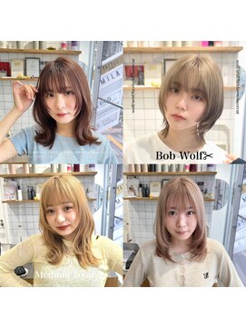 ヘアーメイク ロン(Ron) 青木/レイヤー/透明感カラー/前髪顔周り/ダブルカラー/長野