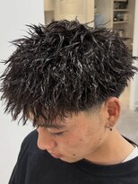 ナム 錦糸町(NAM)&nbsp;MEN’S/リバースセンターパート/ニュアンスパーマ/錦糸町