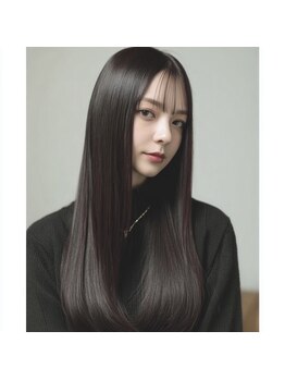 アンサ 長岡天神店(ANSA)の写真/我慢しないストレート。湿気にも負けない、毎日まとまる美髪へ。