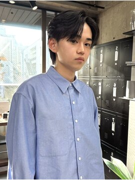 オルカ(ORCA) ニュアンスパーマ　リバースセンターパート　メンズ　南川聖華