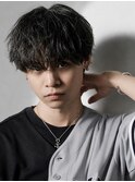 ソフトシャドウマッシュパーマ