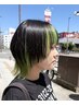 [インナーカラー☆プラン] インナーカラー＋フルカラー＋カット／￥10500