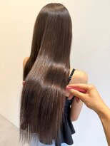 レンジヘアー(lange hair)&nbsp;ココアブラウンカラー【鈴鹿/津/ブリーチなし/髪質改善】