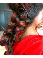 ヘアデザイン ダブル(hair design Double)&nbsp;インナーカラーでキュートな仕上がり♪