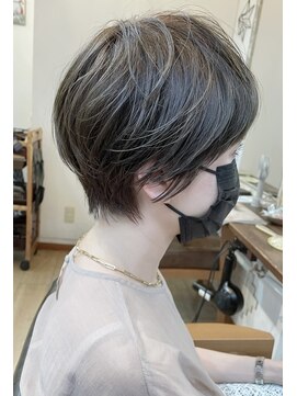 ギフト ヘアー サロン(gift hair salon) くびれて可愛いショート☆