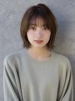 エインアンリー 表参道(AIN.ANLY.)&nbsp;大人おしゃれ前髪あり外ハネボブ20代30代【AIN.表参道】川原大地