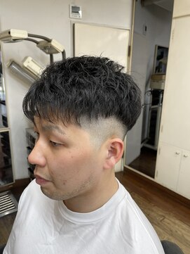 ヘアサロン テラオカ フェードカット