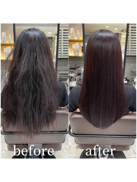 トルネード(TORNADO) 韓国風艶髪ストレート LAケラチントリートメント 美髪　M76