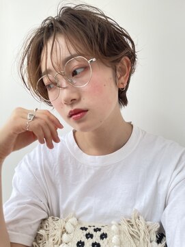 ロンドアジュール 横浜(Lond azur) ナチュラルショートハンサムパーマ
