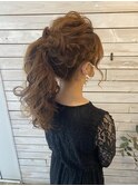 お呼ばれアレンジ