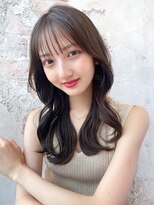 アフロート ルヴア(AFLOAT RUVUA)&nbsp;るなstyle 大人可愛いくびれヘア 20代30代40代 シースルー 新宿