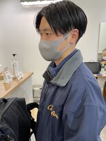 ソイ コンク 下北沢(soi conc)&nbsp;センターパート/刈り上げ/メンズショート