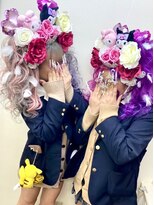 ヘアセットアップス(UP's)&nbsp;卒業式★盛り髪してデコった『メチャカワイイ爆盛りGALちゃん』