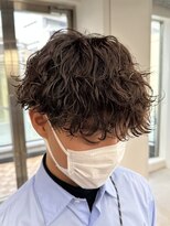 フィフス 天神大名(fifth)&nbsp;ツイストパーマ波巻きスパイラルパーマメンズパーマメンズヘア