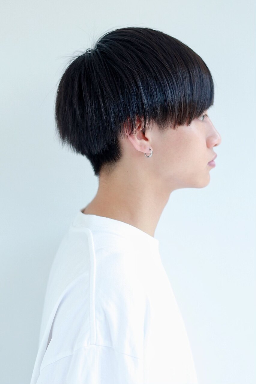 ナチュラルサラサラノーセット韓国マッシュ［津田沼駅/メンズ