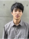 メンズカットメンズマッシュストレートパーマ