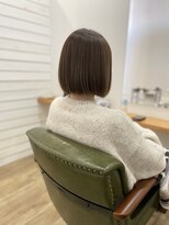 グリーンルームセカンド 結城店(GREEN ROOM. 2nd)&nbsp;ボブ×透明感カラー