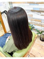 ハウオリ ヘアーワークス(Hauoli hair works)&nbsp;ヴアリジョア極上ツヤツヤ柔らか髪質改善型縮毛矯正