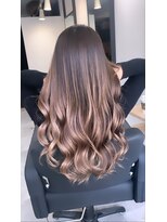 ラフ 難波店(LAFF)&nbsp;#セミディ#シアカラー#ショートヘアー#姫カット#ダークアッシュ