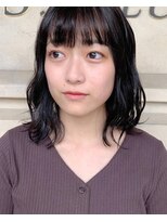 ヘアーエスクールフェイス(hair S. COEUR face) 透明感/アッシュブラック/20代