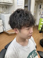 カットワン 竹の塚店(Cut-one)&nbsp;縦落ちツイストパーマ