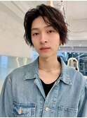 イメチェン/似合わせカット/フルバング/レッドブラウン/新宿