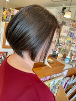 ヘア メイク ココ(hair make coco)&nbsp;前下がりショートでシャープな印象に♪