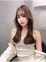 リリー(Lilley)&nbsp;【西村光平】艶カラー/前髪顔周り/韓国ヘア