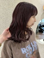 マイル 渋谷(mile)&nbsp;ブリーチなしカシスカラー